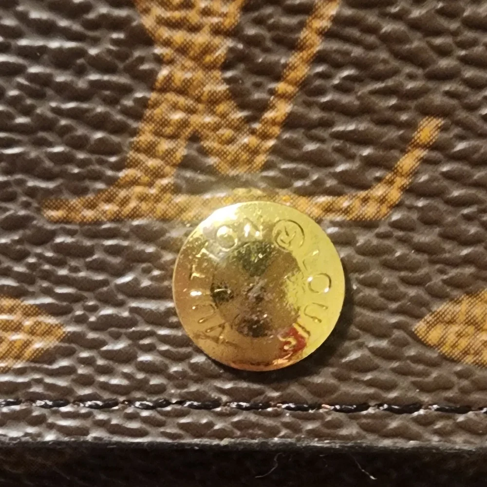 Louis Vuitton Brown Monogram Wallet‎